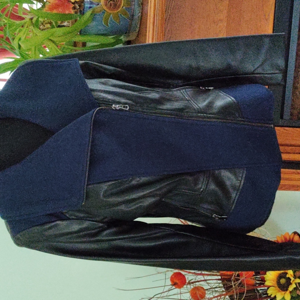 Black and Navy Jacket Size Small